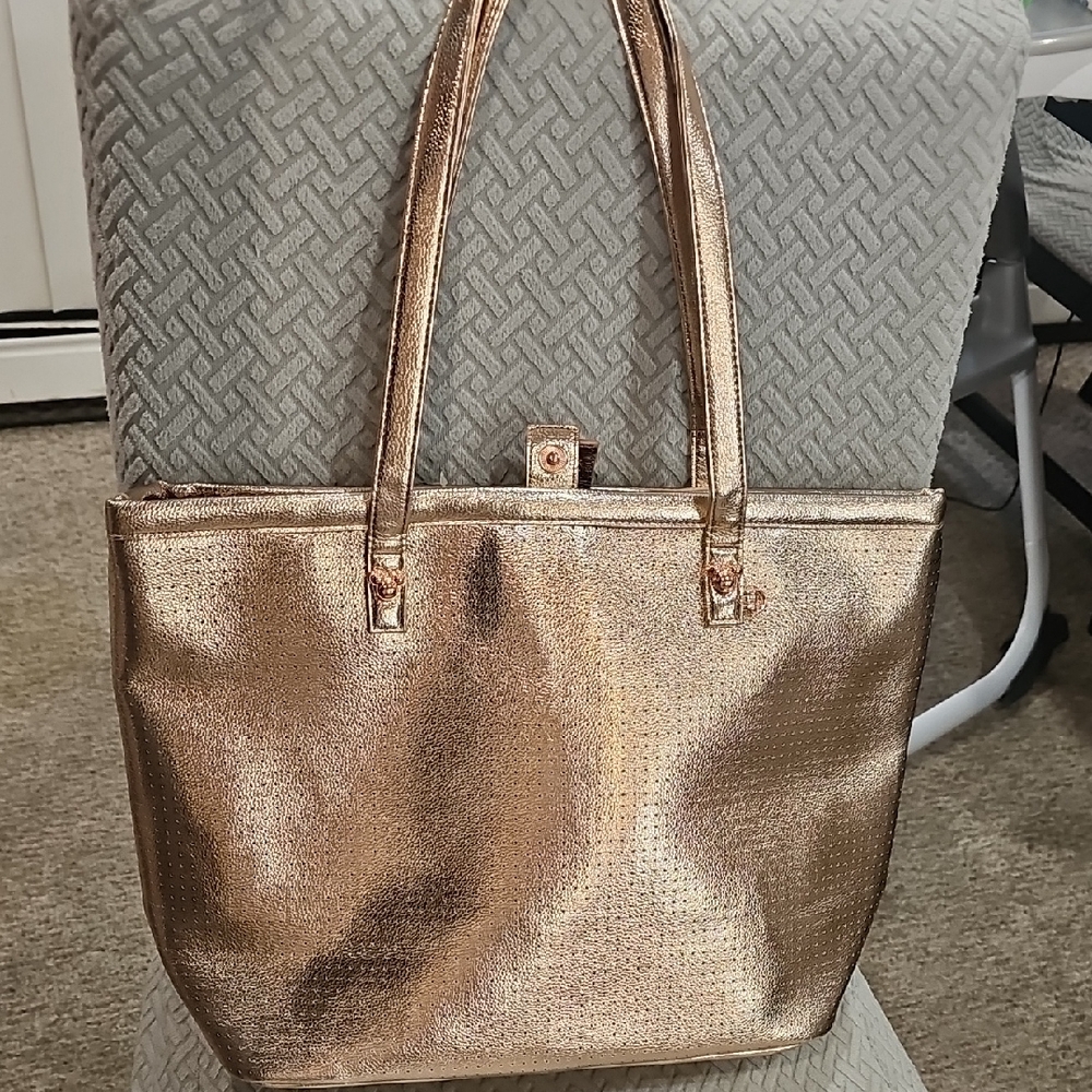 Disney Gold Metallic Tote Bag - Picture 2 of 7